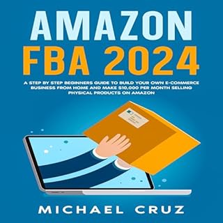 Amazon FBA 2024 Audiolibro Por Michael Cruz arte de portada