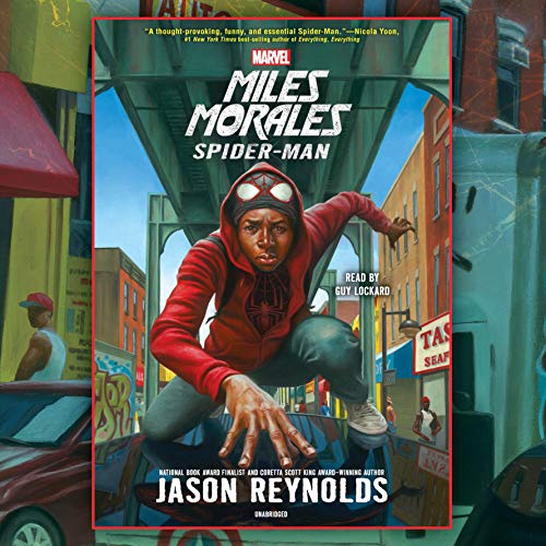 Miles Morales Audiolibro Por Jason Reynolds arte de portada