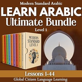 Learn Arabic Ultimate Bundle Audiolibro Por Global Citizen Language Learning arte de portada