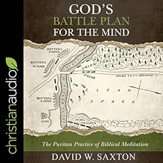 God’s Battle Plan for the Mind Audiolibro Por David W. Saxton arte de portada