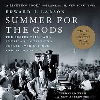 Summer for the Gods Audiolibro Por Edward J. Larson arte de portada