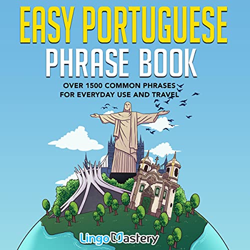 Easy Portuguese Phrase Book Audiolivro Por Lingo Mastery capa