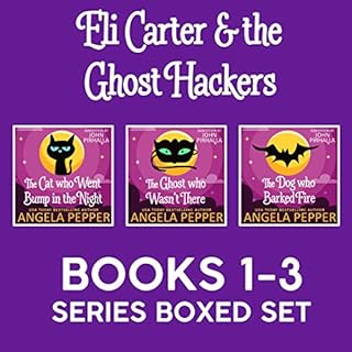 Eli Carter & the Ghost Hackers Paranormal Mysteries: 3 Book Series Audiolibro Por Angela Pepper arte de portada