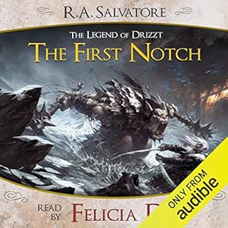 The First Notch Audiolibro Por R. A. Salvatore arte de portada