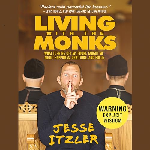 Living with the Monks Audiolibro Por Jesse Itzler arte de portada