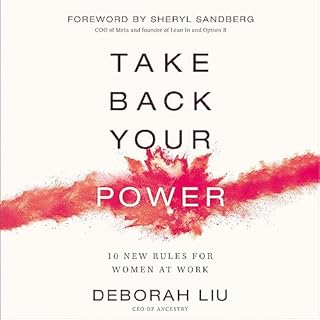 Take Back Your Power Audiobook By Deborah Liu, Sheryl Sandberg - foreword cover art