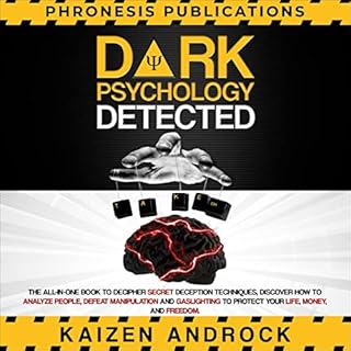 Dark Psychology Detected Audiolibro Por Kaizen Androck arte de portada