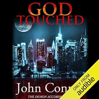 God Touched Audiolibro Por John Conroe arte de portada