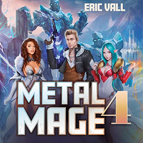 Metal Mage 4 Audiolivro Por Eric Vall capa