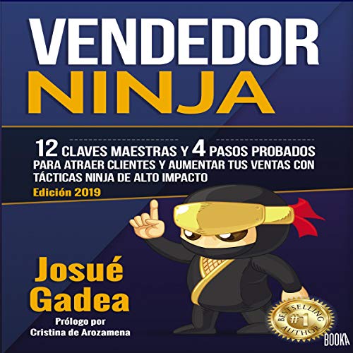 Vendedor Ninja [Ninja Seller] Audiolibro Por Josué Gadea arte de portada