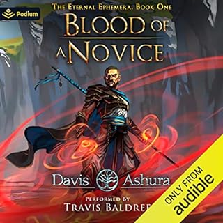 Blood of a Novice Audiolibro Por Davis Ashura arte de portada