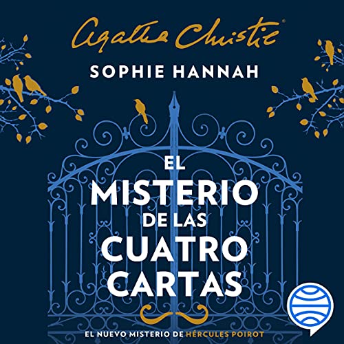 El misterio de las cuatro cartas Audiolibro Por Sophie Hannah, Claudia Conde Fisas - translator arte de portada