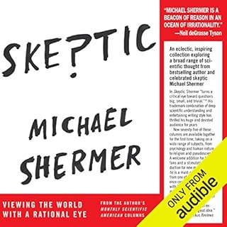 Skeptic Audiolibro Por Michael Shermer arte de portada