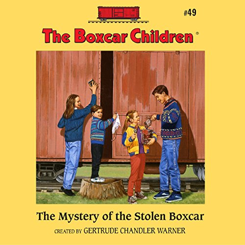 Page de couverture de The Mystery of the Stolen Boxcar