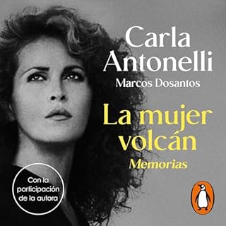 Diseño de la portada del título La mujer volcán