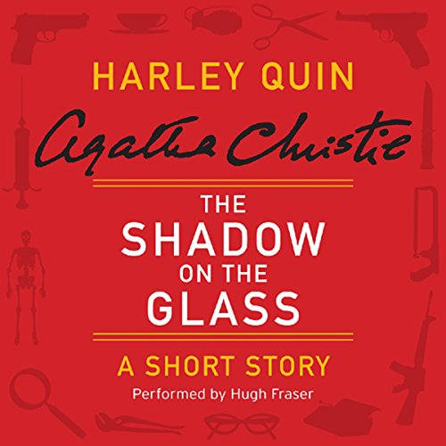 The Shadow on the Glass Audiolibro Por Agatha Christie arte de portada