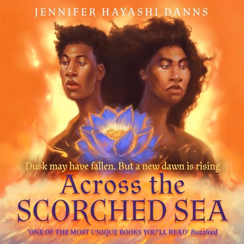 Across the Scorched Sea Audiolibro Por Jennifer Hayashi Danns arte de portada