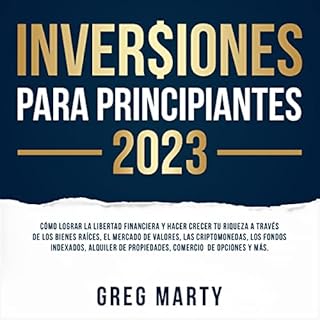 Diseño de la portada del título Inversiones para Principiantes 2023