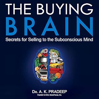 The Buying Brain Audiolibro Por Dr. A. K. Pradeep arte de portada