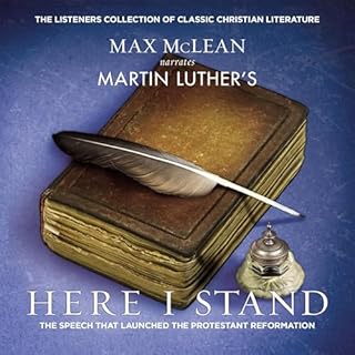 Martin Luther’s Here I Stand Audiolibro Por Max McLean arte de portada