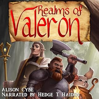 Realms of Valeron Audiolibro Por Alison Cybe arte de portada