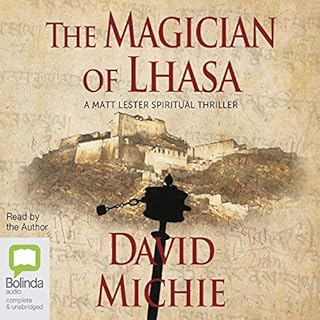 The Magician of Lhasa Audiolibro Por David Michie arte de portada