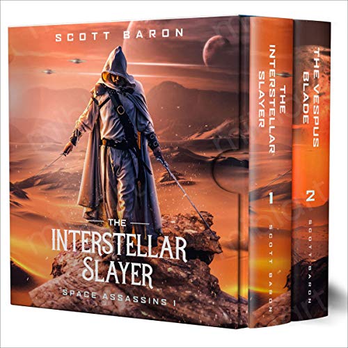 Space Assassins 1 & 2: A Space Assassin Bundle Audiolibro Por Scott Baron arte de portada