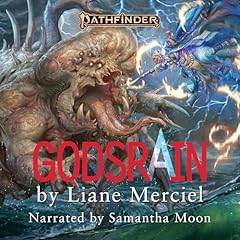 Godsrain Audiolibro Por Liane Merciel arte de portada