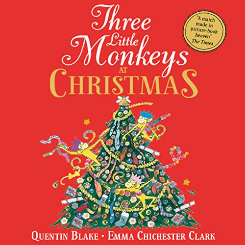 Three Little Monkeys at Christmas cover art