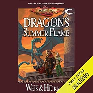 Page de couverture de Dragons of Summer Flame