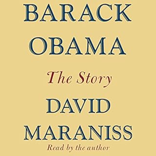 Barack Obama Audiolibro Por David Maraniss arte de portada