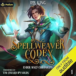 Spellweaver Codex Audiolibro Por DB King arte de portada