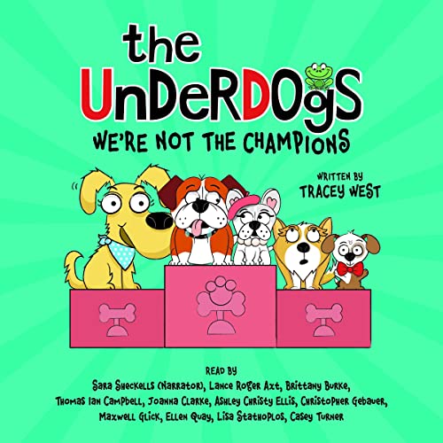 We're Not the Champions Audiobook By Tracey West, Kyla May cover art