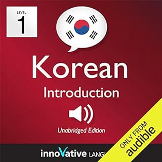 『Learn Korean - Level 1: Introduction to Korean - Volume 1: Lessons 1-25』のカバーアート