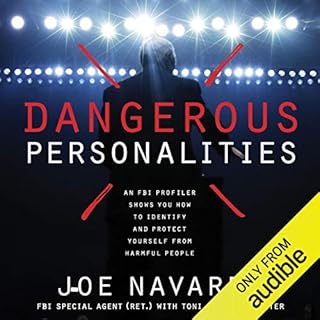 Dangerous Personalities Audiolibro Por Joe Navarro, Toni Sciarra Poynter arte de portada