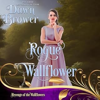 Rogue Wallflower Audiolibro Por Dawn Brower arte de portada