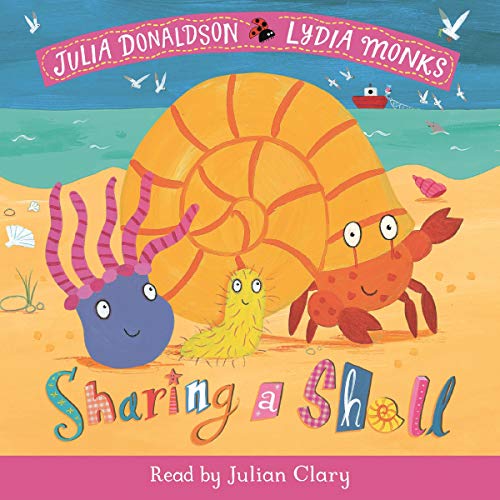 Sharing a Shell Audiolibro Por Julia Donaldson arte de portada