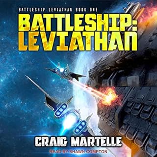 Battleship: Leviathan Audiolibro Por Craig Martelle arte de portada