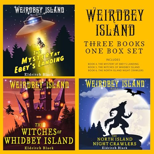 Weirdbey Island Books 4-6 Audiolivro Por Eldritch Black capa