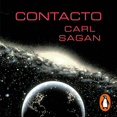 Contacto Audiolibro Por Carl Sagan arte de portada