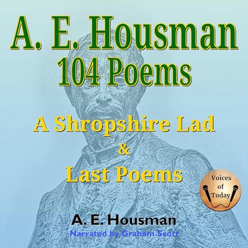 A. E. Housman: 104 Poems Audiolibro Por A. E. Housman arte de portada