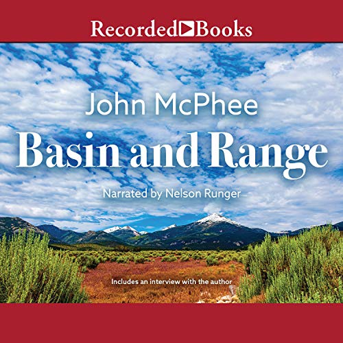 Basin and Range Audiolibro Por John McPhee arte de portada