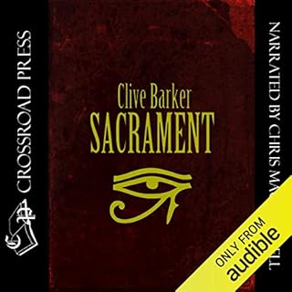 Sacrament Audiolibro Por Clive Barker arte de portada