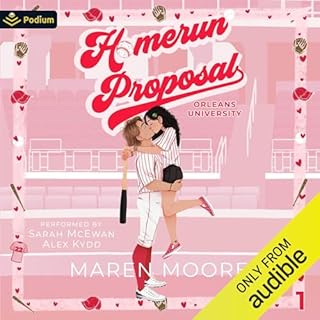 Homerun Proposal Audiolibro Por Maren Moore arte de portada