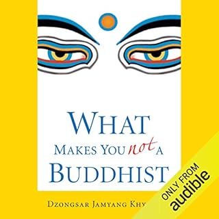 What Makes You Not a Buddhist Audiolibro Por Dzongsar Jamyang Khyentse arte de portada