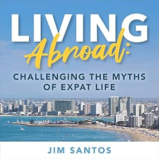 Living Abroad Audiolibro Por Jim Santos arte de portada