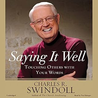 Saying It Well Audiobook By Charles Swindoll cover art