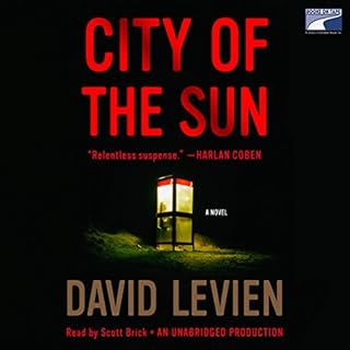 City of the Sun Audiolibro Por David Levien arte de portada