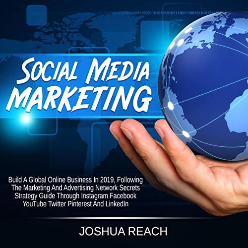 Social Media Marketing Audiolibro Por Joshua Reach arte de portada