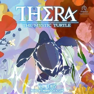 Thera the Mystic Turtle Audiolibro Por V.A. Lewis, Melas Delta arte de portada